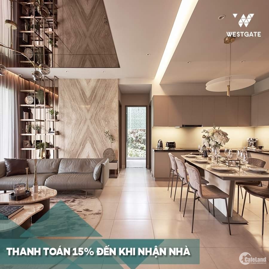 Thanh Toán Tối Đa 699 Triệu(15%) - Sở Hữu Căn Hộ Ngay Trung Tâm Tây Sài Gòn