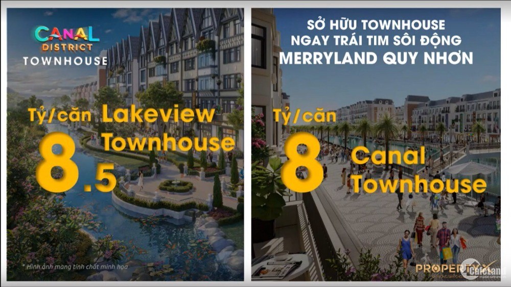 Ra Mắt Sản Phẩm Mới Canal District Townhouse-Merryland Quy Nhơn