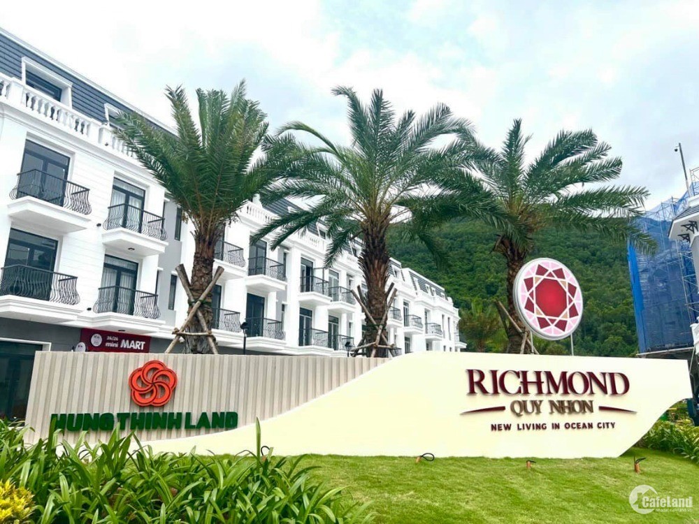 Sở Hữu Nhà Phố Richmond Quy Nhơn - Khu Đô Thị Biển
