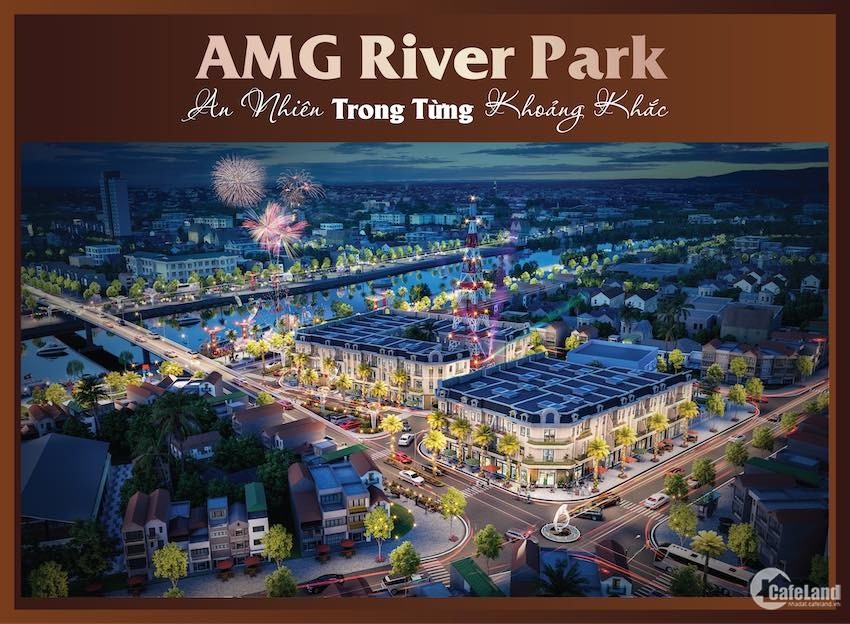 Cần Bán Nhà Phố Amg River Park Thị Xã Long Mỹ Hậu Giang