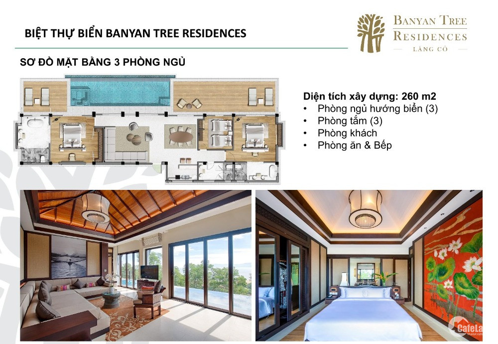 Bán Siêu Biệt Thự 1551M2, Trên Đỉnh Đồi, Tựa Rừng Hướng Biển Banyan Tree Lăng Cô