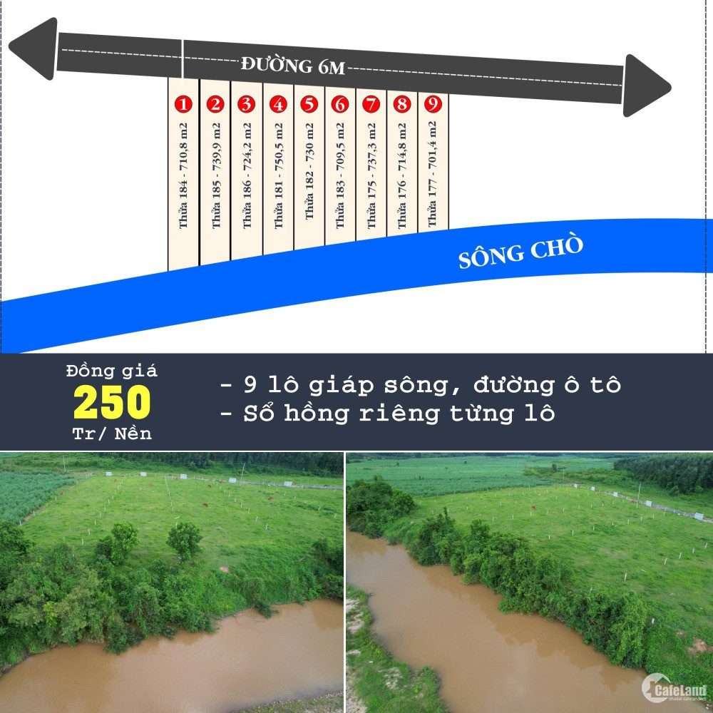 Cơ Hội Đầu Tư Chỉ 250Tr Cho 9 Lô Đất Vườn View Sông Khánh Vĩnh.