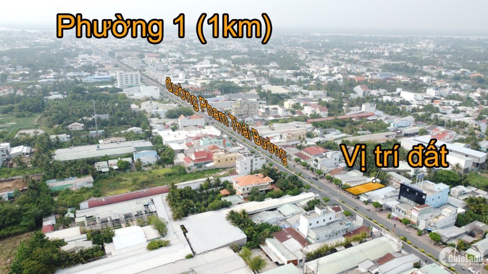 Đất Nền Mặt Tiền Đường Phạm Thái Bường, P4, Tp Vĩnh Long