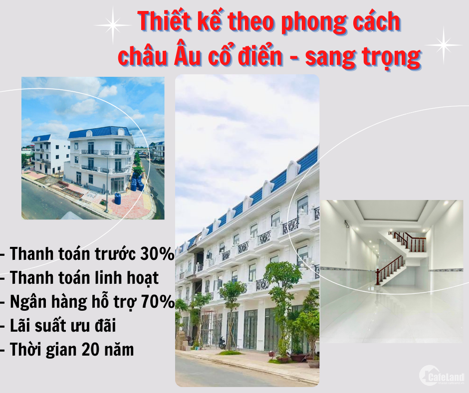 Nhà Phố Liền Kề - Giao Thô Hoặc Hoàn Thiện Tại Tp. Bến Tre