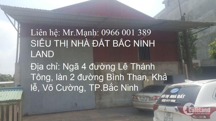 Cho Thuê Kho Xưởng Rộng 350M2 Tại Khu Khắc Niệm, Tp.bắc Ninh