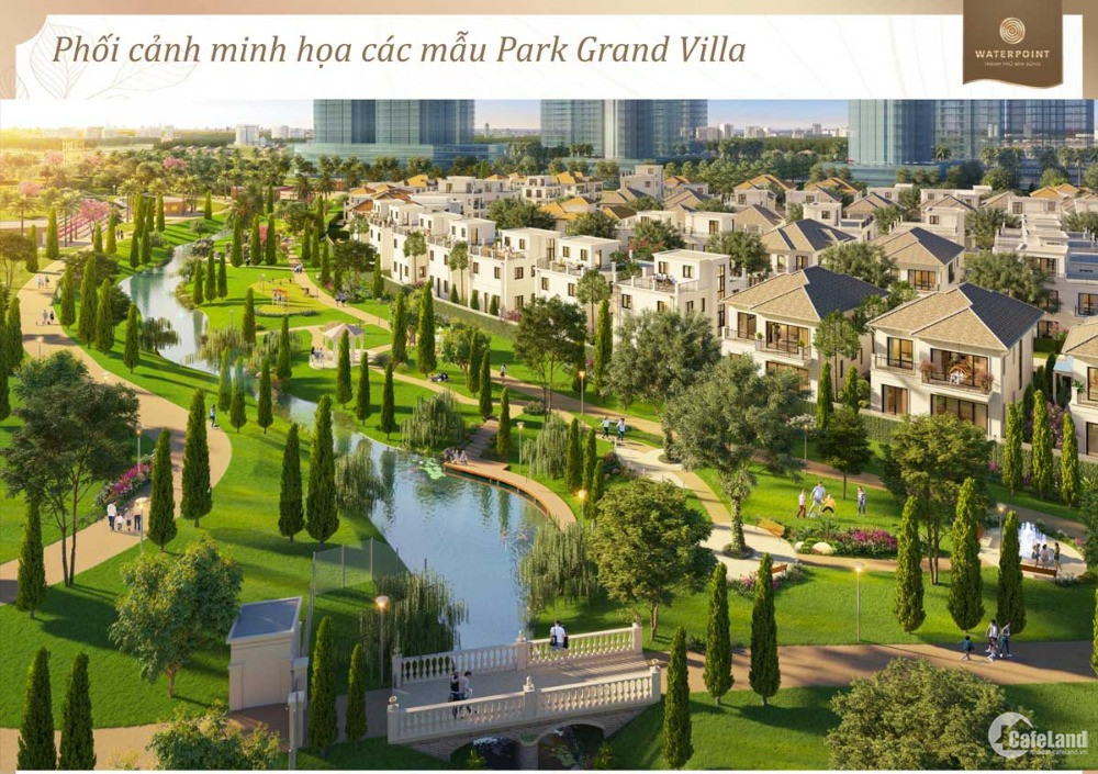 Dinh Thự Châu Âu Park Village View Kênh Đào. Giới Hạn Số Lượng.