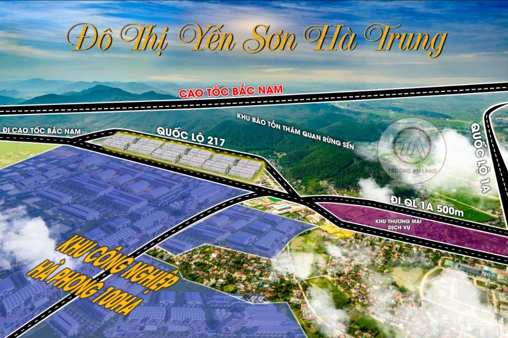 Đất Nền 3279 Yến Sơn -Hà Trung - Thanh Hoá, Thích Hợp Đầu Tư Trung Và Dài Hạn