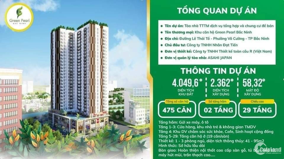 Chung Cư Cao Cấp Green Pearl Bắc Ninh.thông Báo