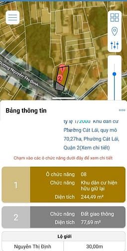 Bán Đất Lô Góc 2 Mặt Tiền 64X Nguyễn Thị Định P.cát Lái Quận 2 Lg 30M
