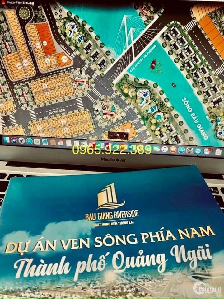 Đất Nền Dự Án Hot 2023.Tây Bàu Giang Revergiá Rẻ Trung Tâm Thành Phố Quảng Ngãi.