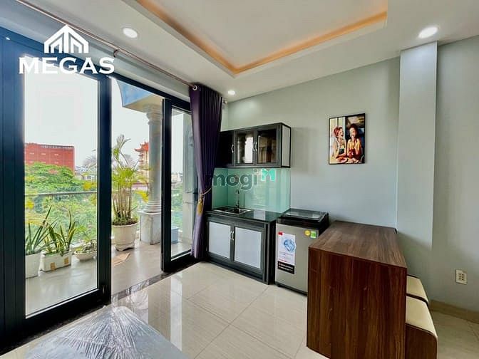 Căn Hộ Studio Ban Công 30M2, Full Nội Thất, Sẵn Máy Giặt Riêng