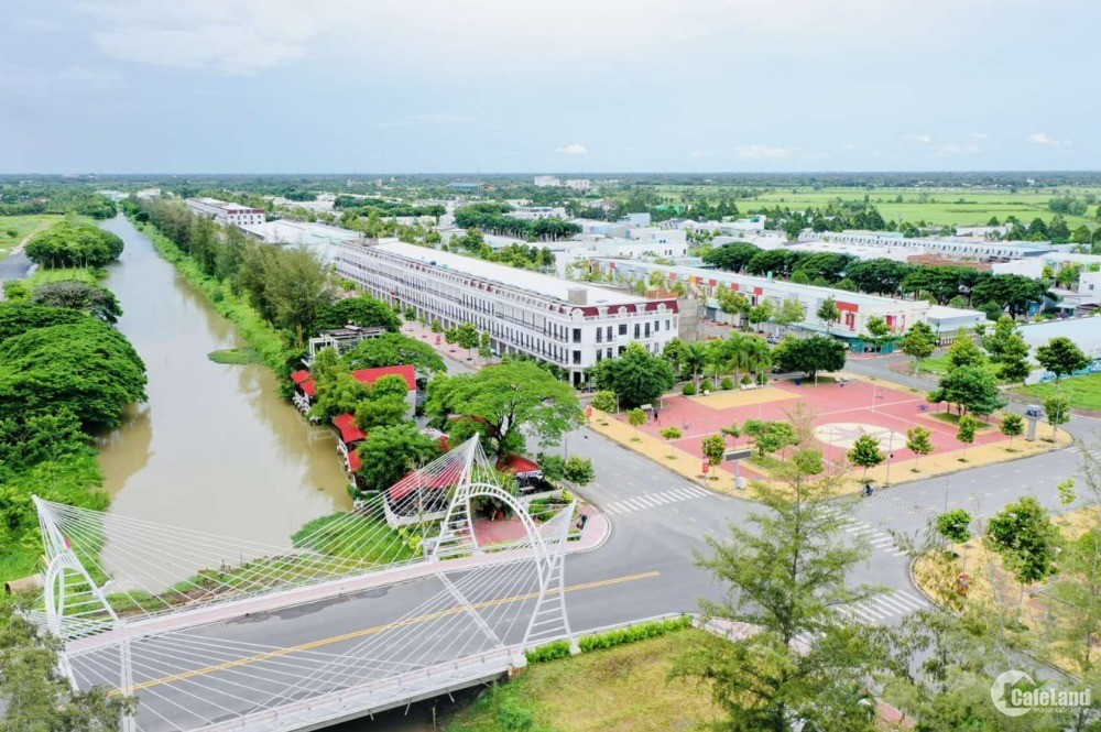 Nhà Phố Khu Đại Đô Thị 5A Cảng Trần Đề - Mekong Centre Giá Đợt 1 Chỉ 3 Tỷ/ Căn