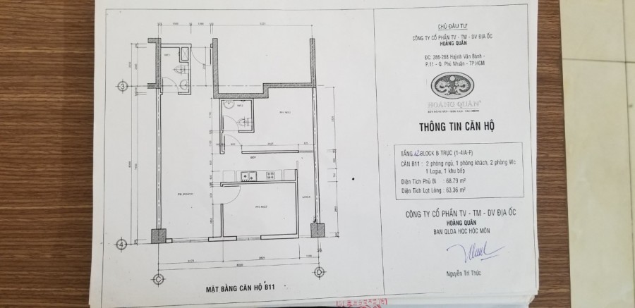 Cho Thuê Căn Hộ A11/07 Chung Cư Pandora, Đường Nguyễn Thị Sóc, Huyện Hóc Môn (70M2)