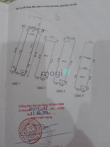 Bán Nhà 4 Lầu Dt 4.2X21M Mặt Tiền Nội Bộ Chợ Cây Keo Q. Tân Phú