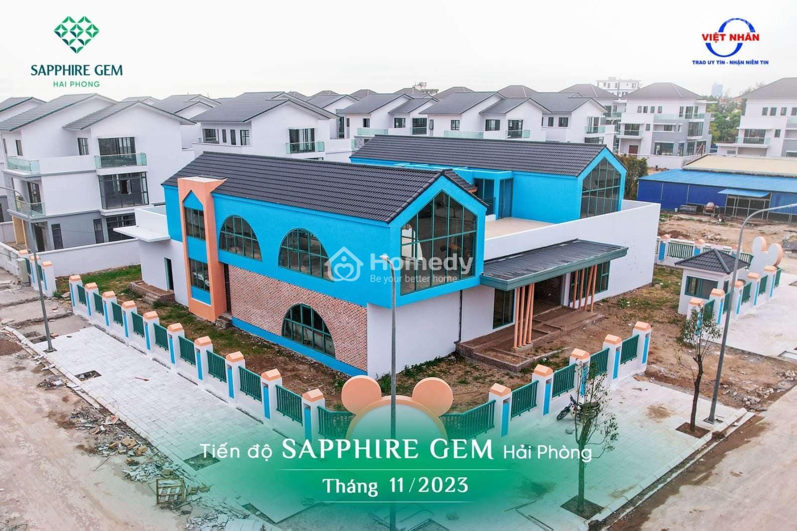 Bán Shopvilla Sapphire Gem 536M2. Cửa Ngõ Đi Vinhomes Vũ Yên. Ngang 18M, Mặt Đường 90M. Giá 25,X Tỷ
