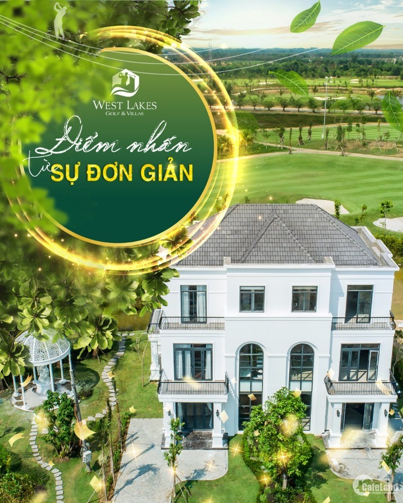 Trần Anh Group Mở Bán Biệt Golf Thự Đẳng Cấp Quốc Tế Tại Long An