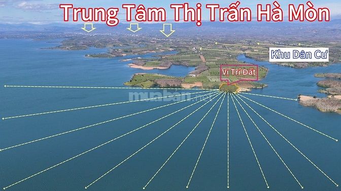Bá Đất View Hồ 3 Mặt Tiền Tại Xã Hà Mòn Huyện Đắk Hà Tỉnh Kon Tum