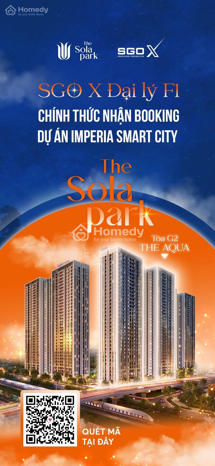 Mở Bán Tòa G2 Chung Cư The Sola Park - Ck Tts 15% , Vay Vốn 70% Htls 0% Đến 30 Tháng