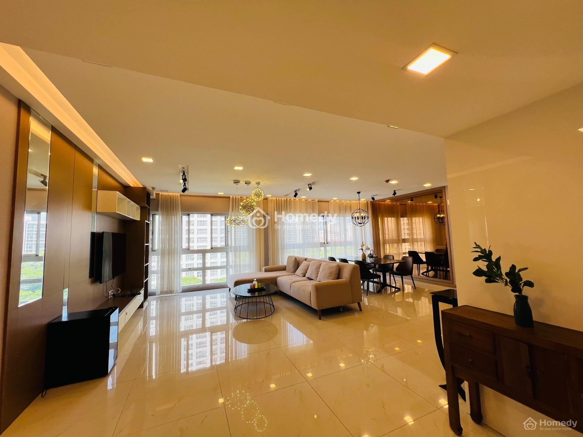 Cần Bán Căn Hộ Happy Valley, Phú Mỹ Hưng, Tk 3 Phòng Ngủ Dt 135M², Nội Thất Cao Cấp