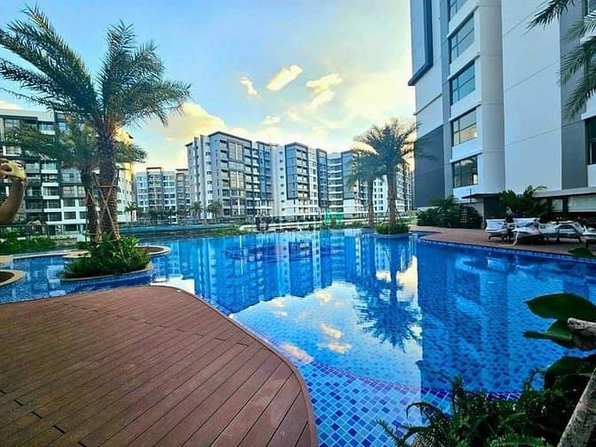 Cho Thuê Diamond Alnata Celadon City 92M2,2Pn,Nội Thất Đầy Đủ, Nhà Đep