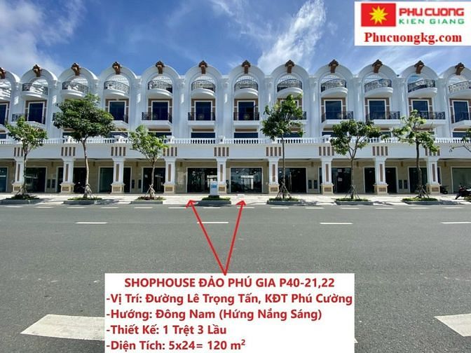 Shophouse Đảo Phú Gia  P40-21,22