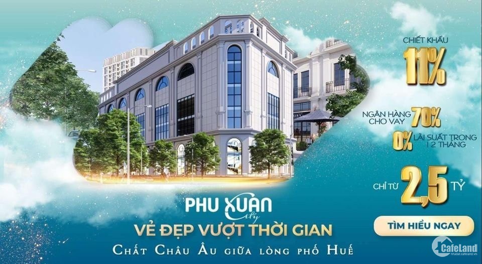 Biệt Thự Vườn Phiên Bản Giới Hạn Chỉ Có Ở Dự Án Phú Xuân City