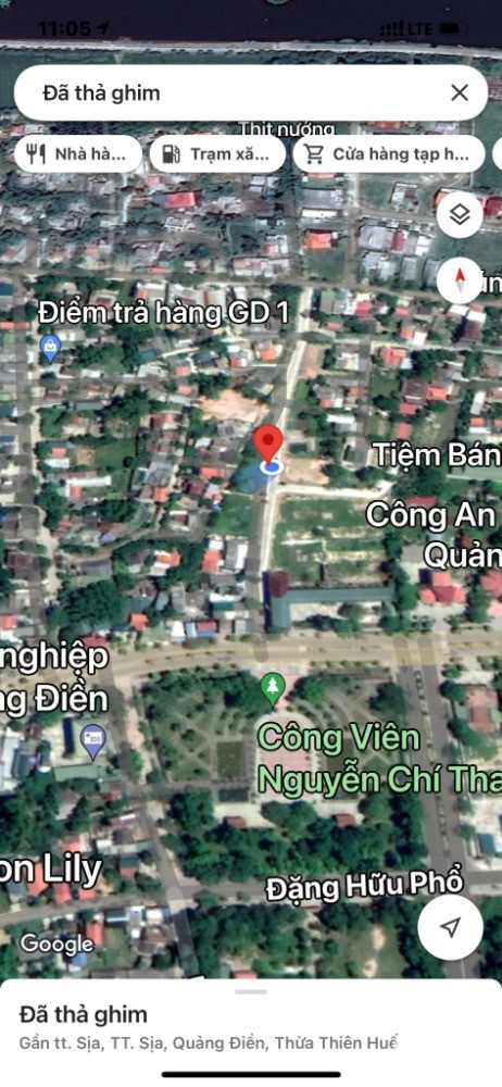 Chính Chủ Cần Bán Lô Dất Ngay Trung Tâm Thị Trấn Sịa, Huyện Quảng Điền- Tt Huế