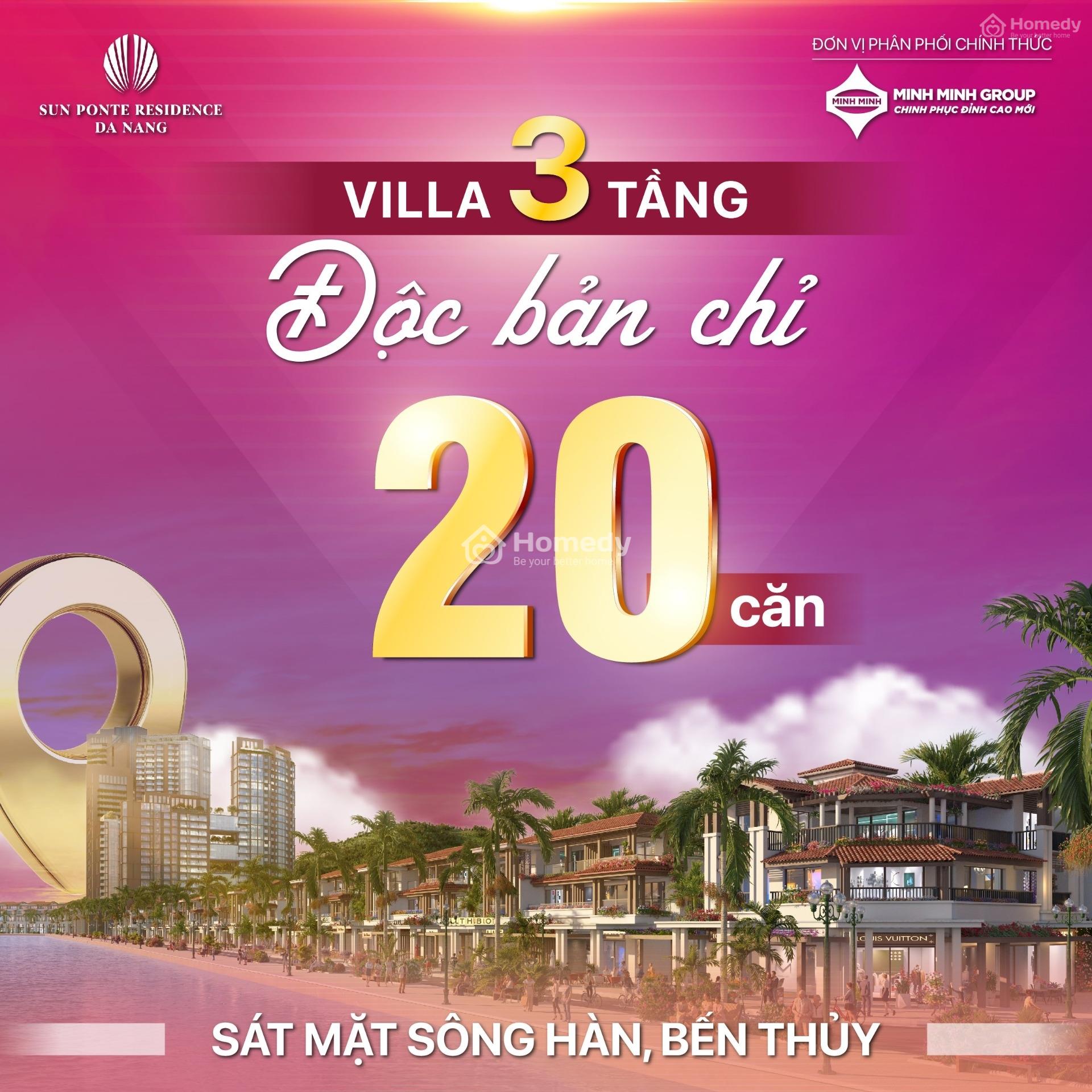 Mở Bán Giai Đoạn 1 Shophouse - Villa -Towhouse Sun Symphony Residence Đà Nẵng - Lh 0905.518.***