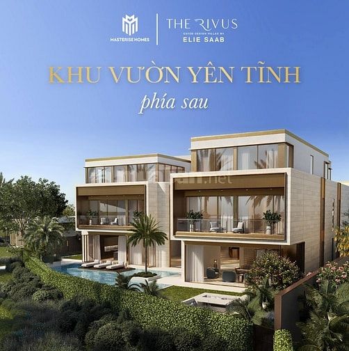 Dinh Thự Ven Sông The Rivus - Duy Nhất 121 Căn Toàn Việt Nam 214Tr/M2