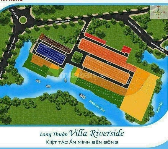 Bán Đất Long Thuận Villa Riverside , P. Trường Thạnh , Tp. Thủ Đức