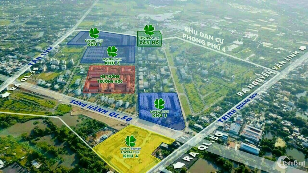 Bán Đất Nền Kdc Phong Phú 4 - Dt 8X20, Đường Rộng 30M, Giá Rẻ 55 Tr 1M2