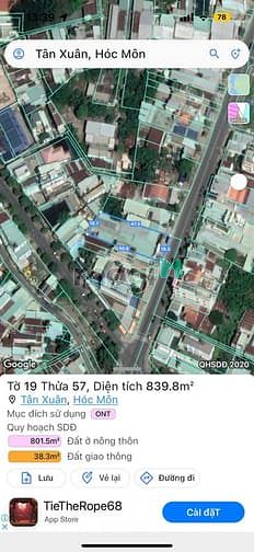 Bán Nhà Mặt Tiền Lê Thị Hà 9X45M, Giá 30T, Tân Xuân Hóc Môn