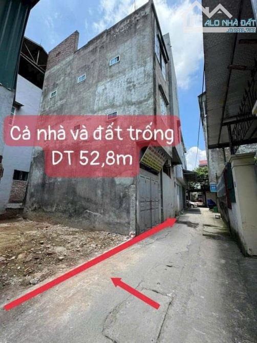 Chính Chủ Bán 52,8M Đất Thổ Cư Tặng Nhà 4 Tầng Tại Quyết Tiến Vân Côn