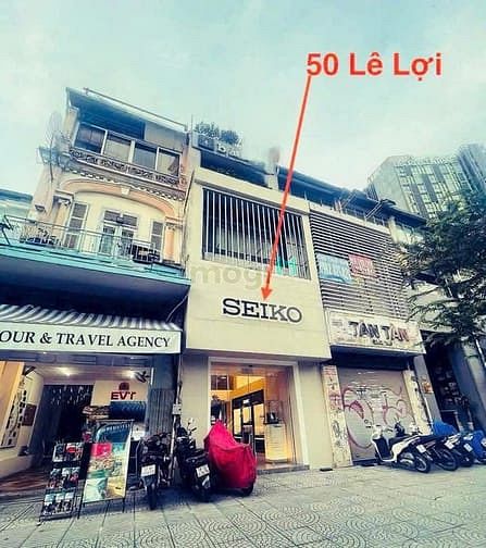 Cho Thuê Mt Số 50 Lê Lợi, Bến Nghé, Q1. Dt: 4,5X25M, Kc: 3 Tầng