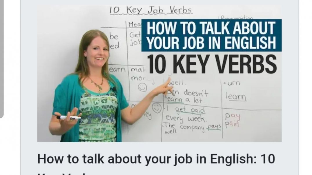 ⁣how-to-talk-about-your-job-in-english-10-key-verbs
