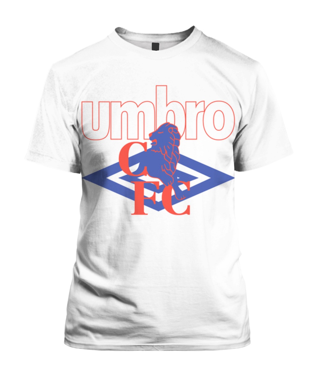 Vintage Umbro Chelsea FC T-Shirt White 80's - newday.store Shirts