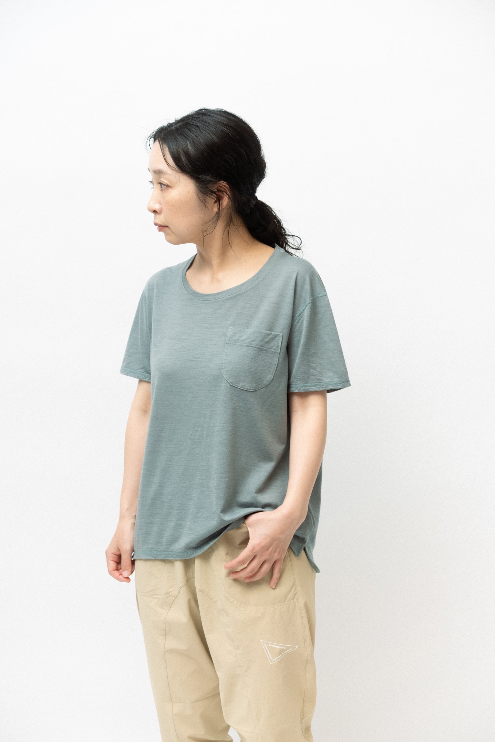 GARMENT DYE WOOL-T ｜atelierBluebottle