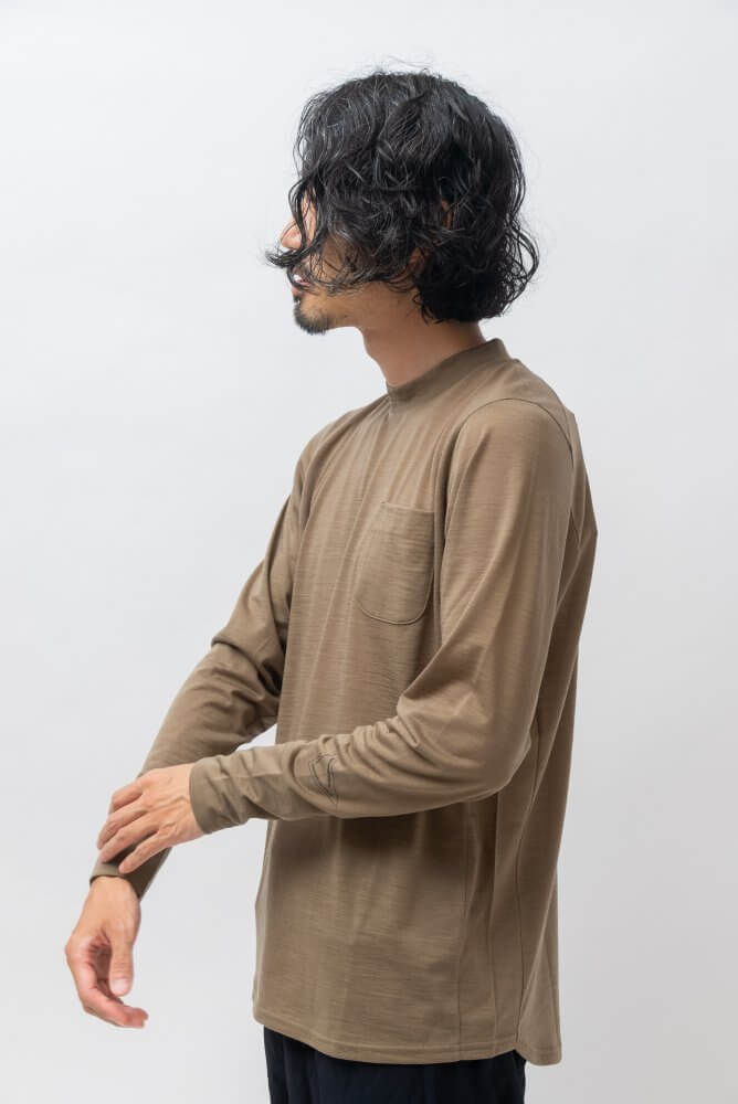 MOCK-LONG SLEEVE ｜atelierBluebottle