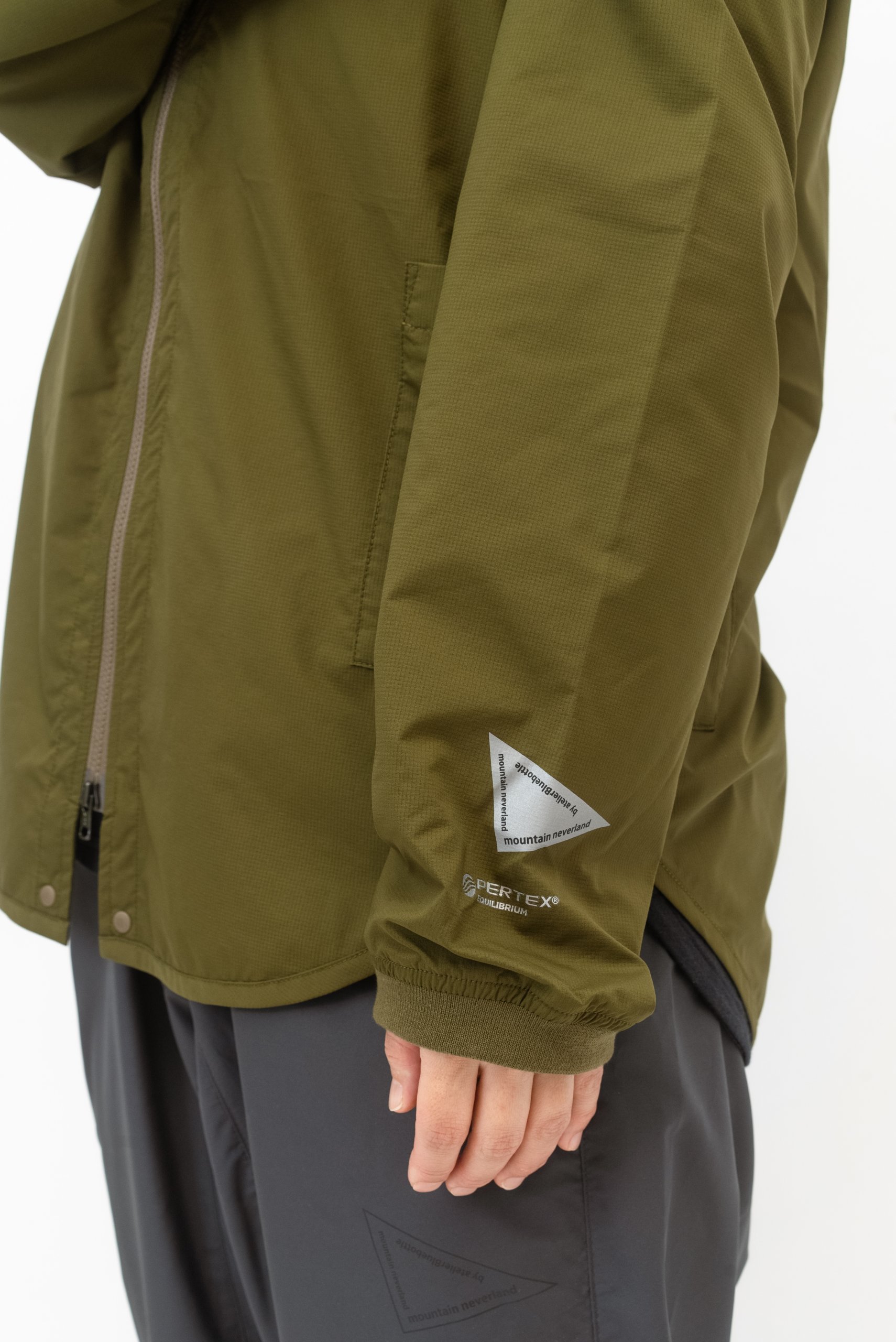 有名ブランド atelierbluebottle XS JACKE-02 Hiker's ノーカラー