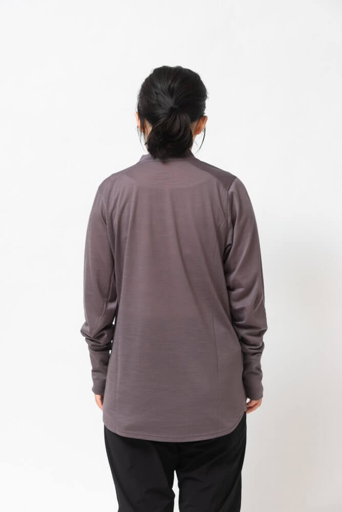 atelierbluebottle MOCK-LONG SLEEVE