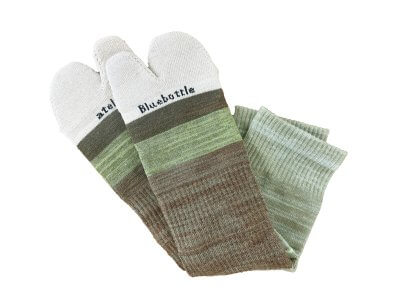 [SALE20%off] Hiker’s SOCKS – STRIPED(BROWN/GREEN 25-27㎝ )