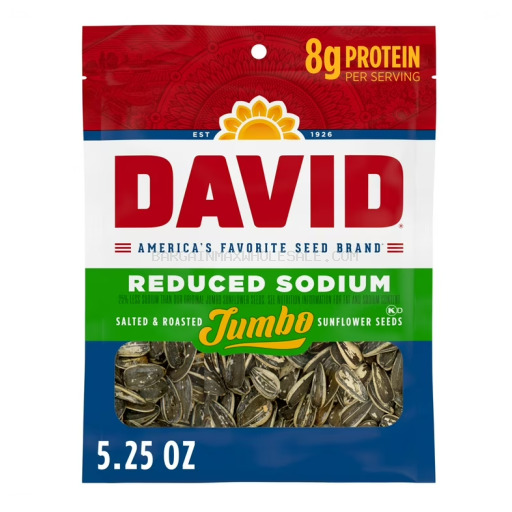 DAVID REDUCED SODIUM 12/5.25 OZ