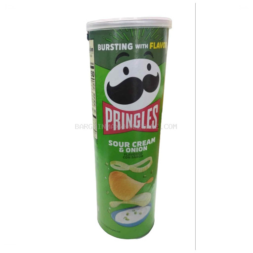 00038000138423 PRINGLES SOUR CREAM & ONION 14/158 GM - Image 1