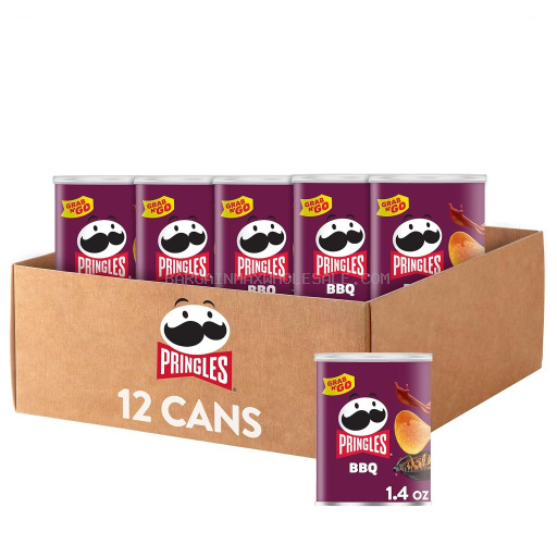 PRINGLES BBQ 12/1.4 OZ