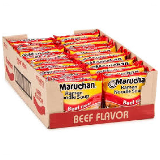 MARUCHAN BEEF 12 CT