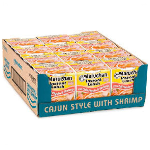 MARUCHAN CHILI PIQUIN & SHRIMP 12 CT