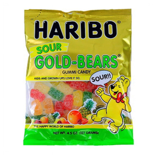 HARIBO SOUR GOLDBEARS 12/4.5 OZ