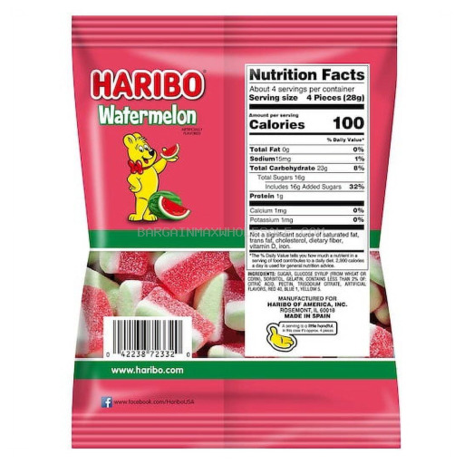 HARIBO WATERMELON 12/4.1 OZ