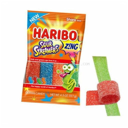 HARIBO SOUER STREAMERS 12/4.1 OZ