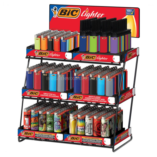 BIC LIGHTERS DISPLAY 330 CT